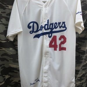 Vintage Dodgers Jackie Robinson Jersey #42